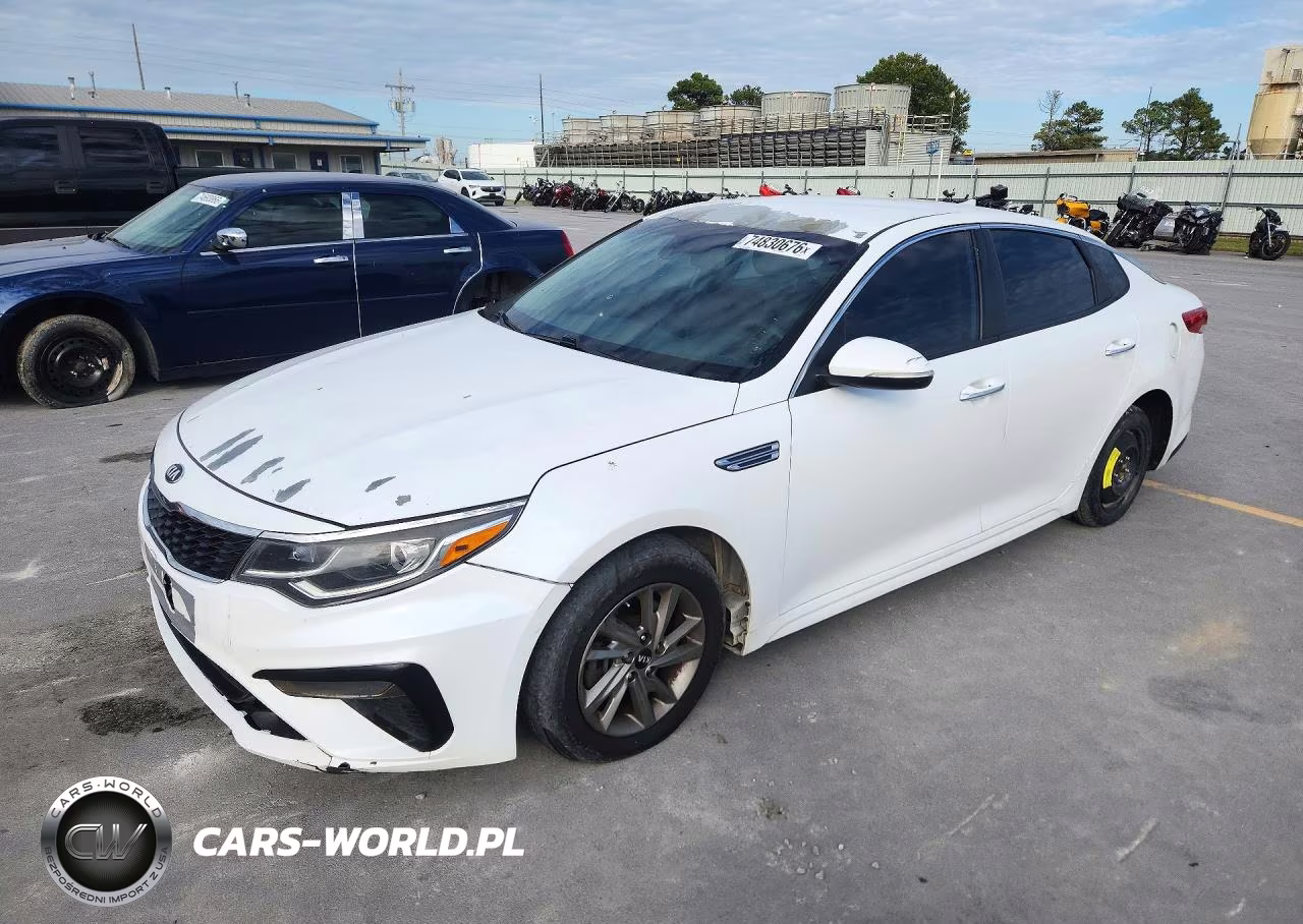 2019 Kia Optima Lx VIN:5XXGT4L33KG333703 - 1