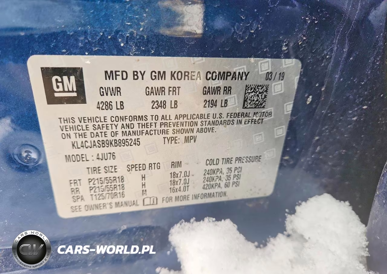 2019 Buick Encore Preferred VIN:KL4CJASB9KB895245 - 12