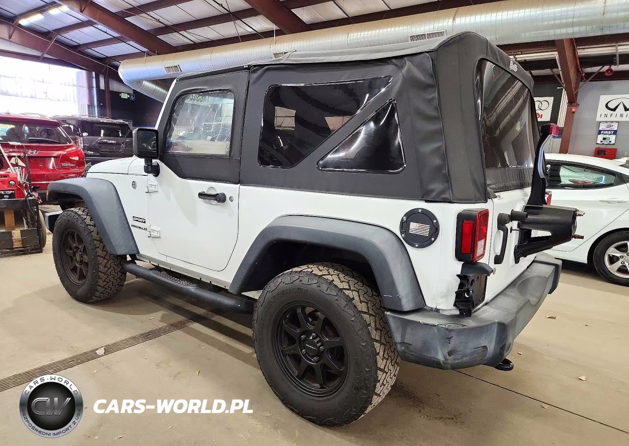 2016 Jeep Wrangler Sport VIN:1C4AJWAG4GL187445 - 2