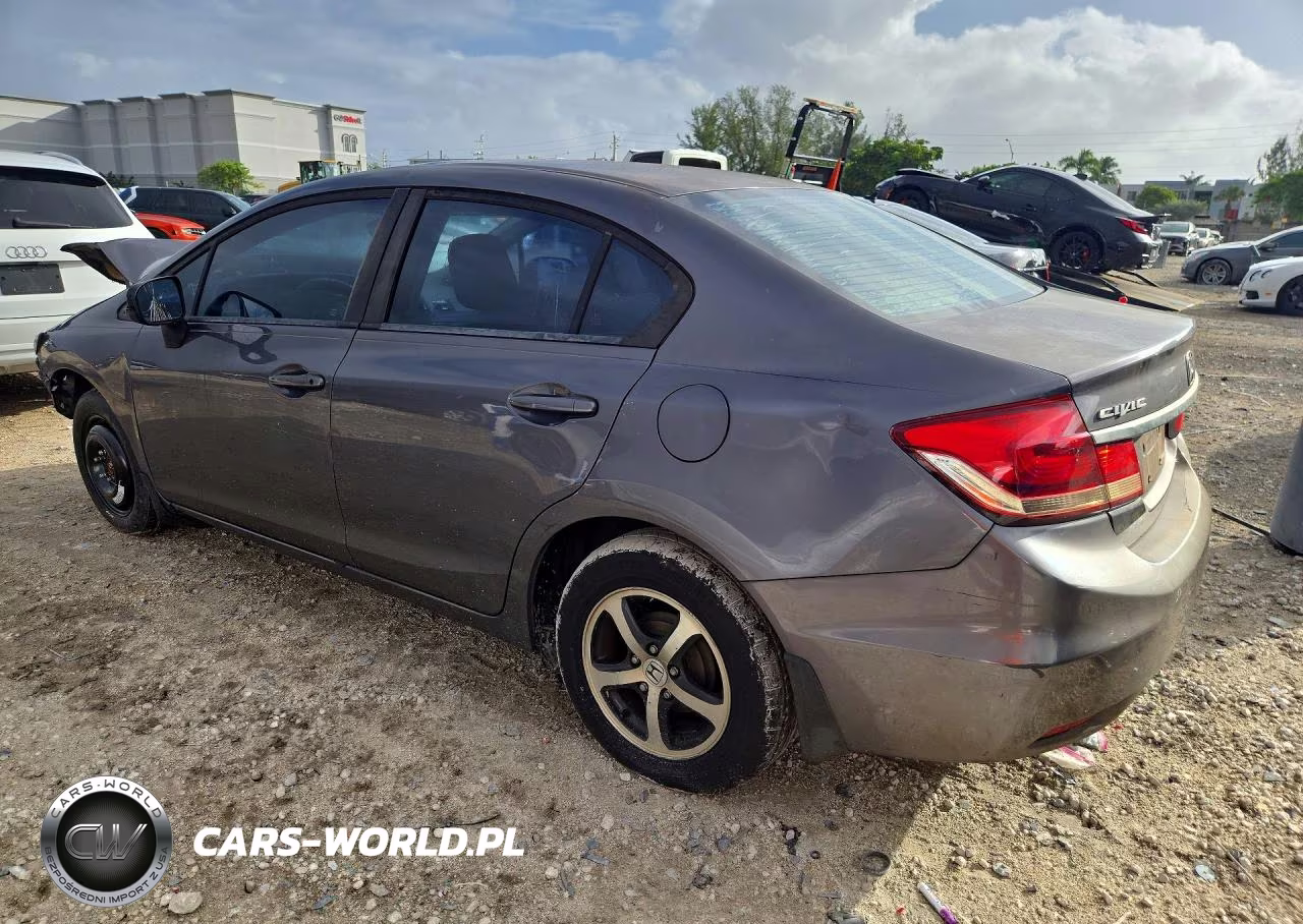 2015 Honda Civic Se VIN:19XFB2F70FE007518 - 2