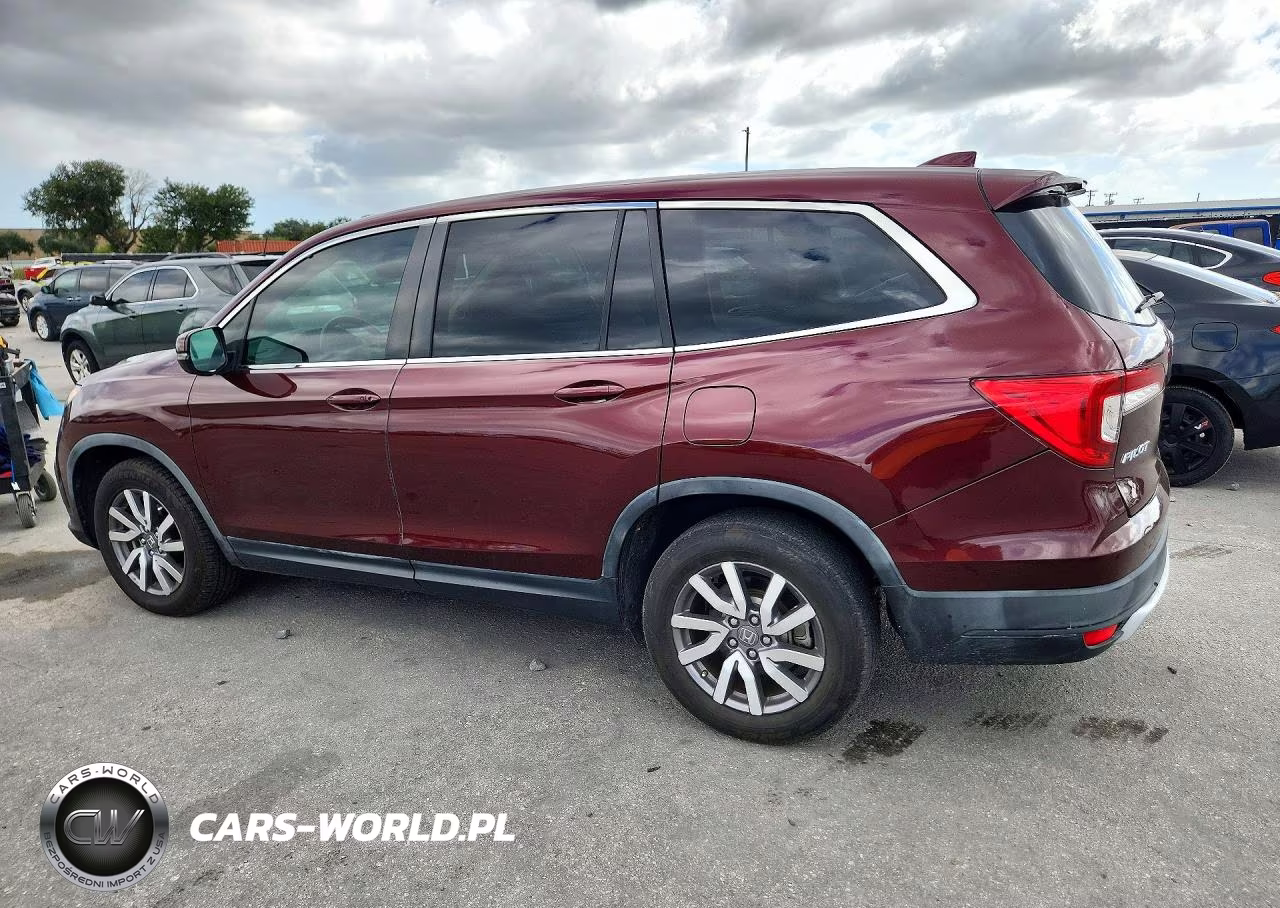 2019 Honda Pilot Ex-L VIN:5FNYF5H57KB040398 - 2