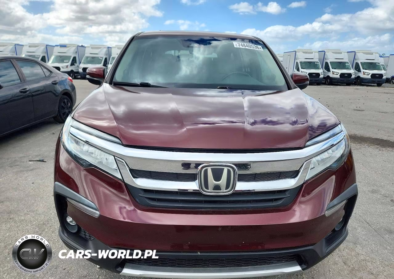 2019 Honda Pilot Ex-L VIN:5FNYF5H57KB040398 - 5