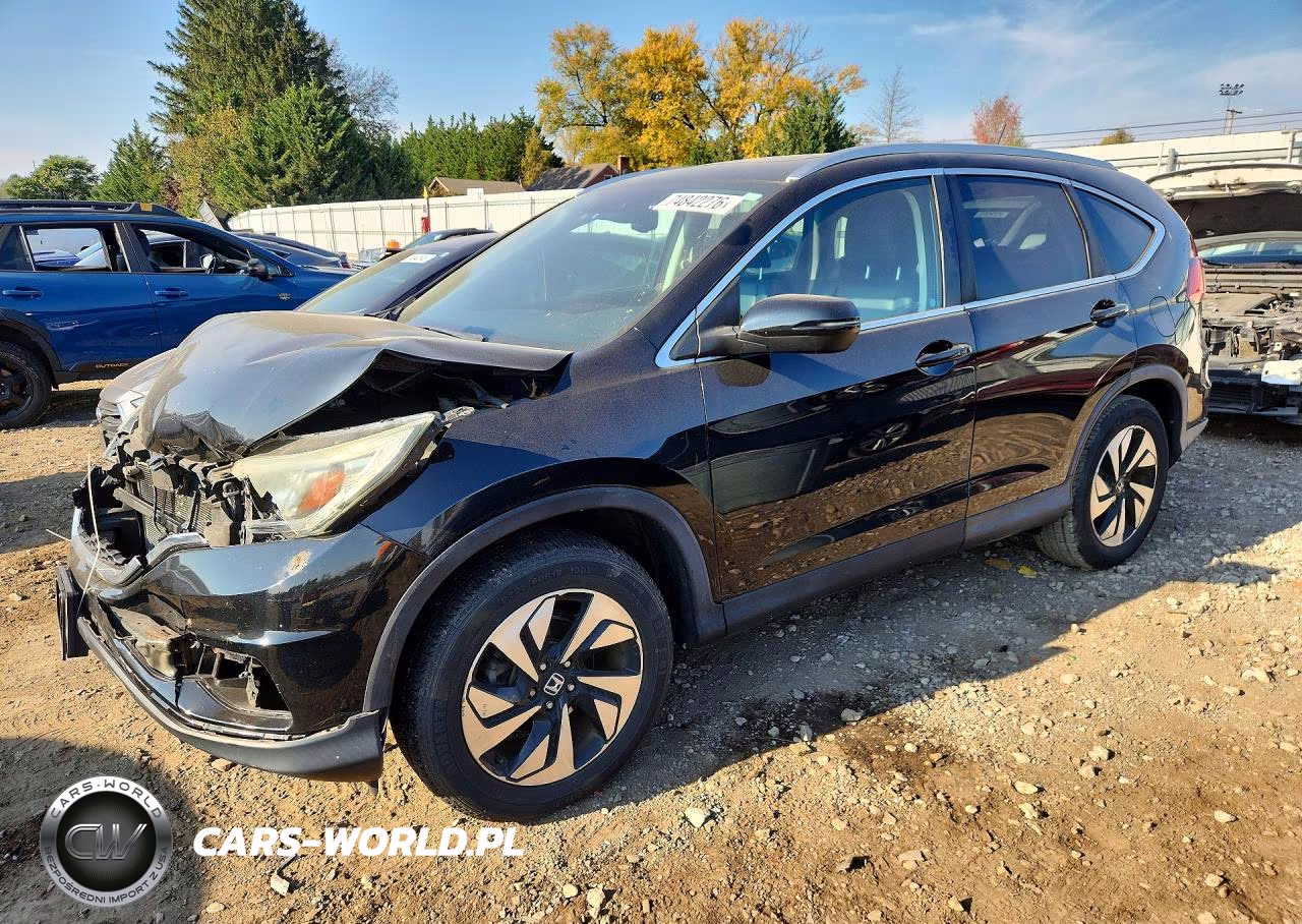 2015 Honda Cr-V Touring VIN:5J6RM4H9XFL101800 - 1