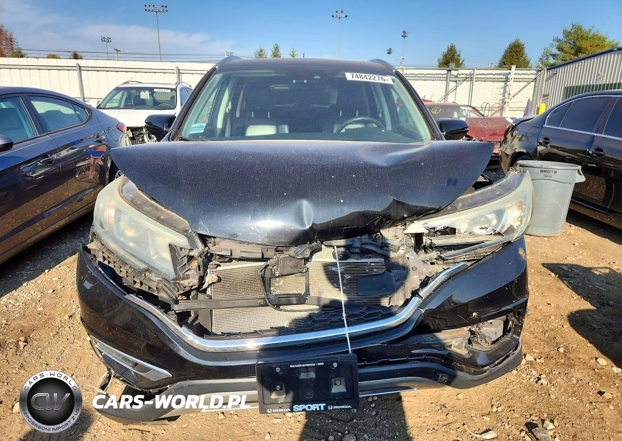 2015 Honda Cr-V Touring VIN:5J6RM4H9XFL101800 - 5