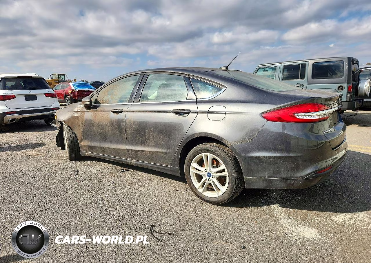 2018 Ford Fusion Se VIN:3FA6P0H7XJR277897 - 2
