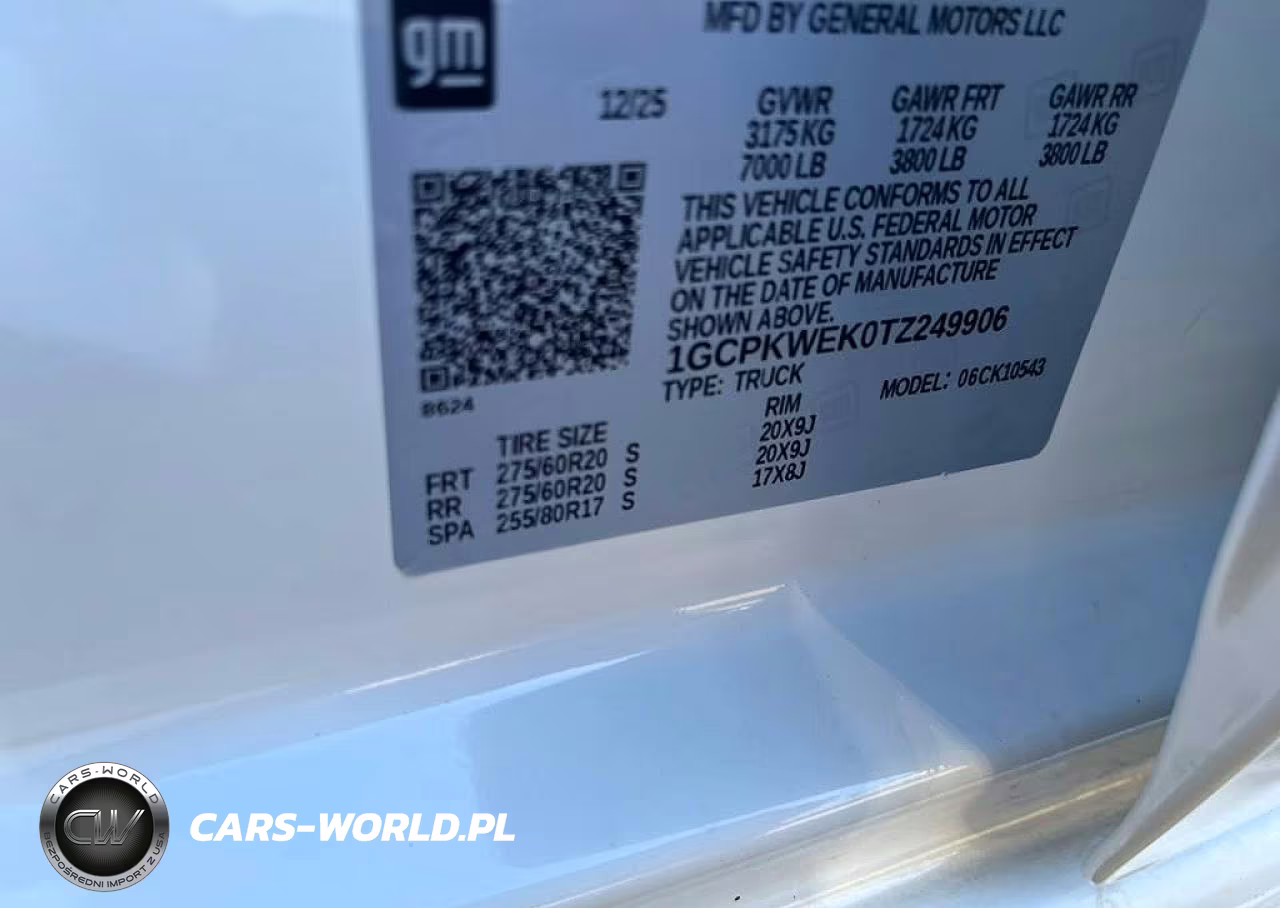 2026 Chevrolet Silverado K1500 Rst Select VIN:1GCPKWEK0TZ249906 - 13