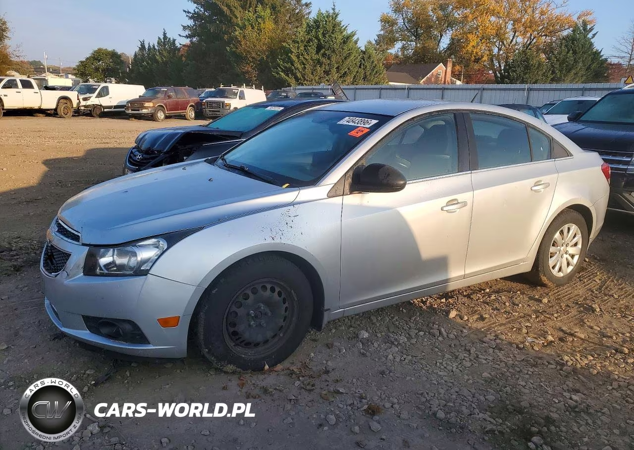 2011 Chevrolet Cruze Ls VIN:1G1PC5SH9B7308695 - 1