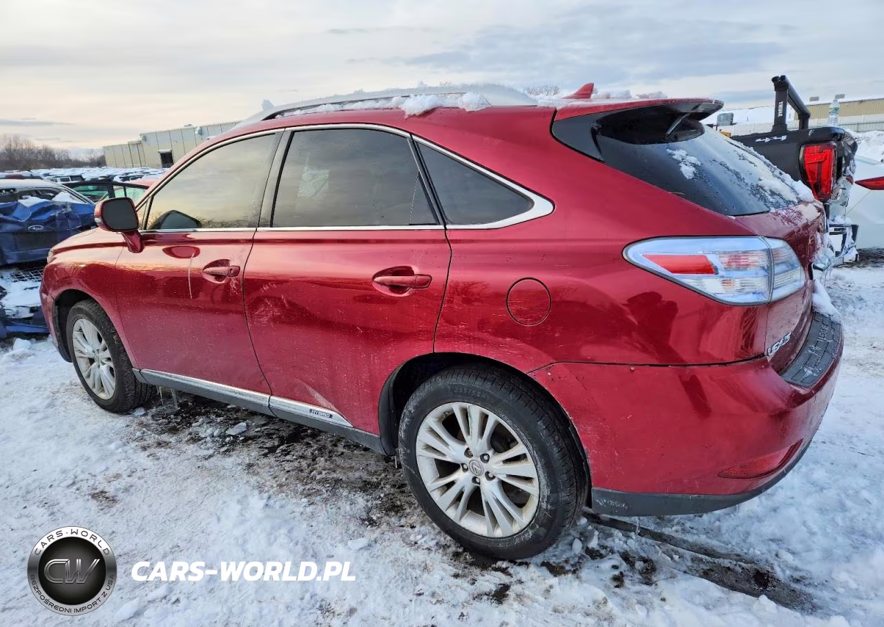 2010 Lexus Rx 450H VIN:JTJBC1BA1A2016318 - 2