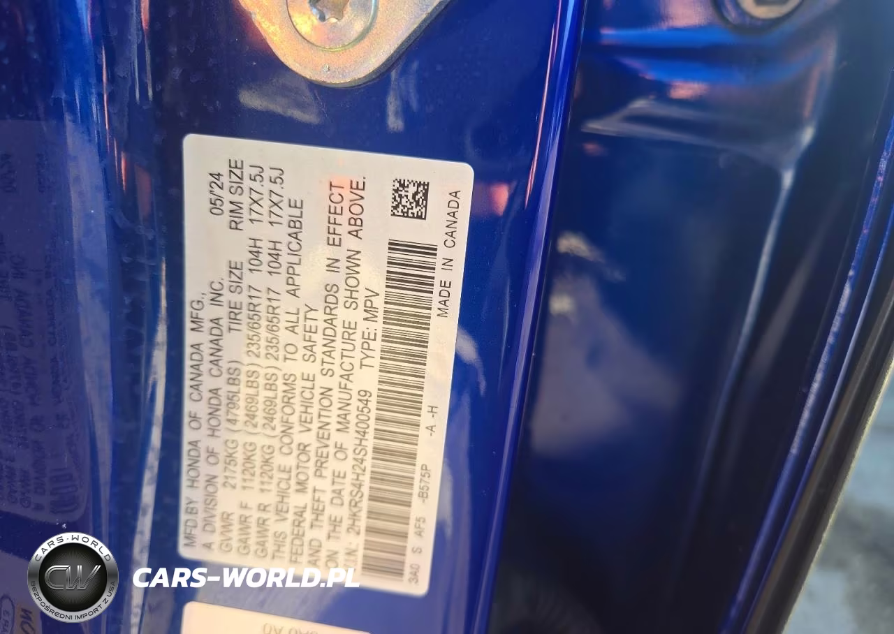 2025 Honda Cr-V Lx Awd VIN:2HKRS4H24SH400549 - 13
