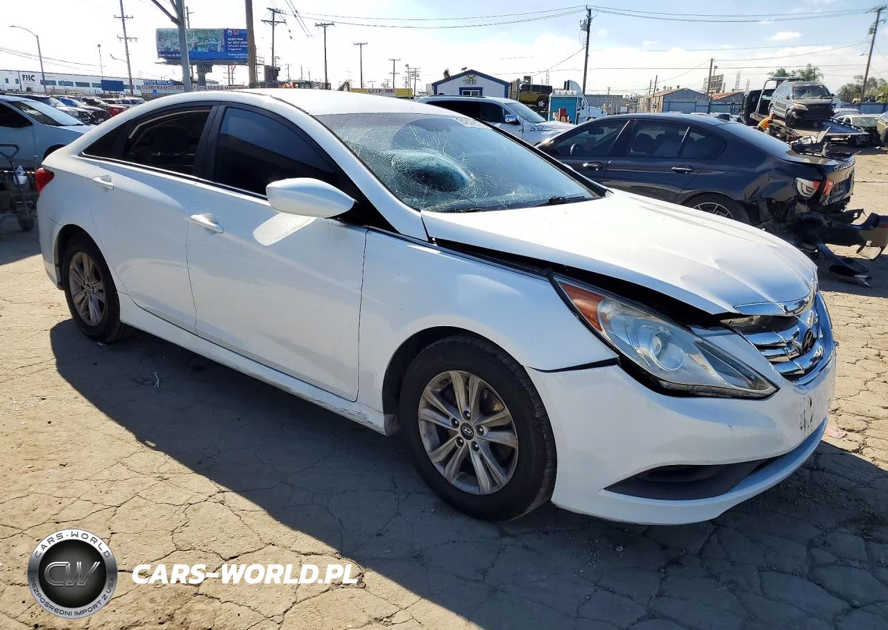 2014 Hyundai Sonata Gls VIN:5NPEB4AC1EH851573 - 4