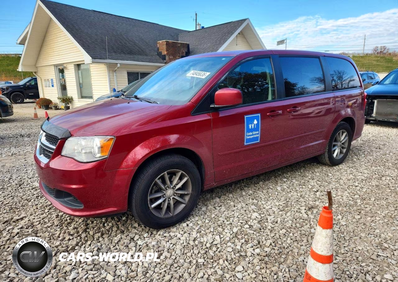 2016 Dodge Grand Caravan Se VIN:2C4RDGBG0GR235934 - 1