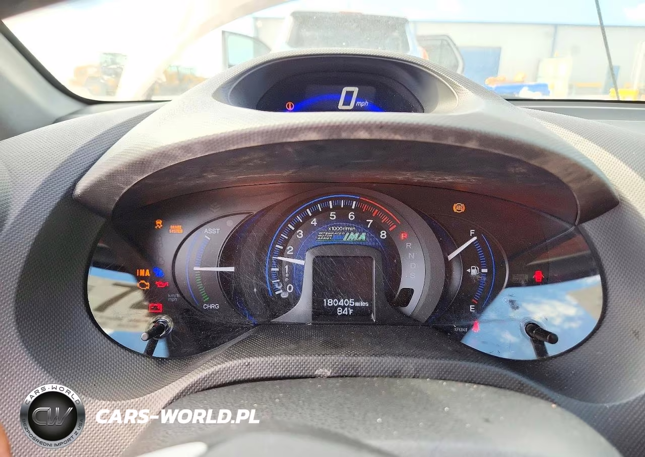 2013 Honda Insight Ex VIN:JHMZE2H71DS001611 - 9