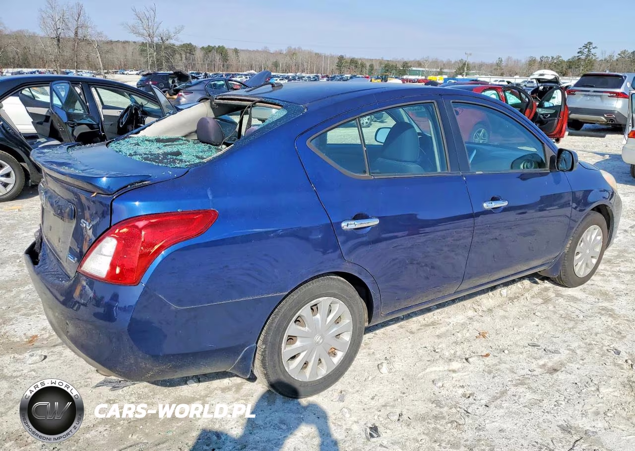 2014 Nissan Versa S VIN:3N1CN7AP4EK455195 - 3