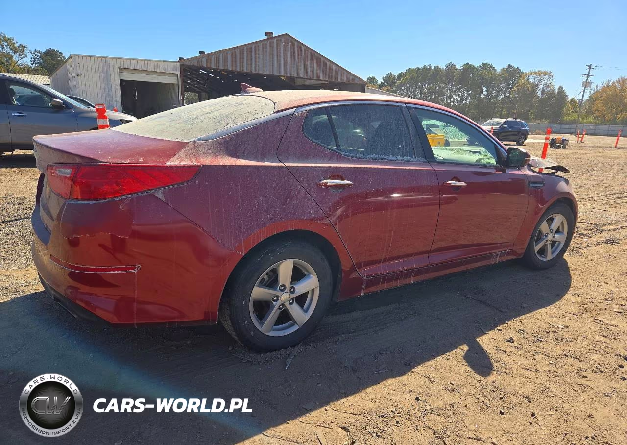 2014 Kia Optima Lx VIN:5XXGM4A73EG294361 - 3