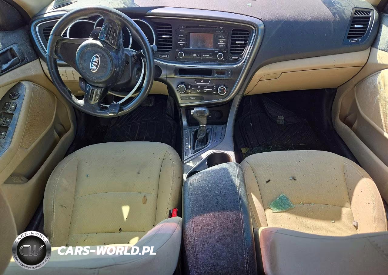 2014 Kia Optima Lx VIN:5XXGM4A73EG294361 - 8