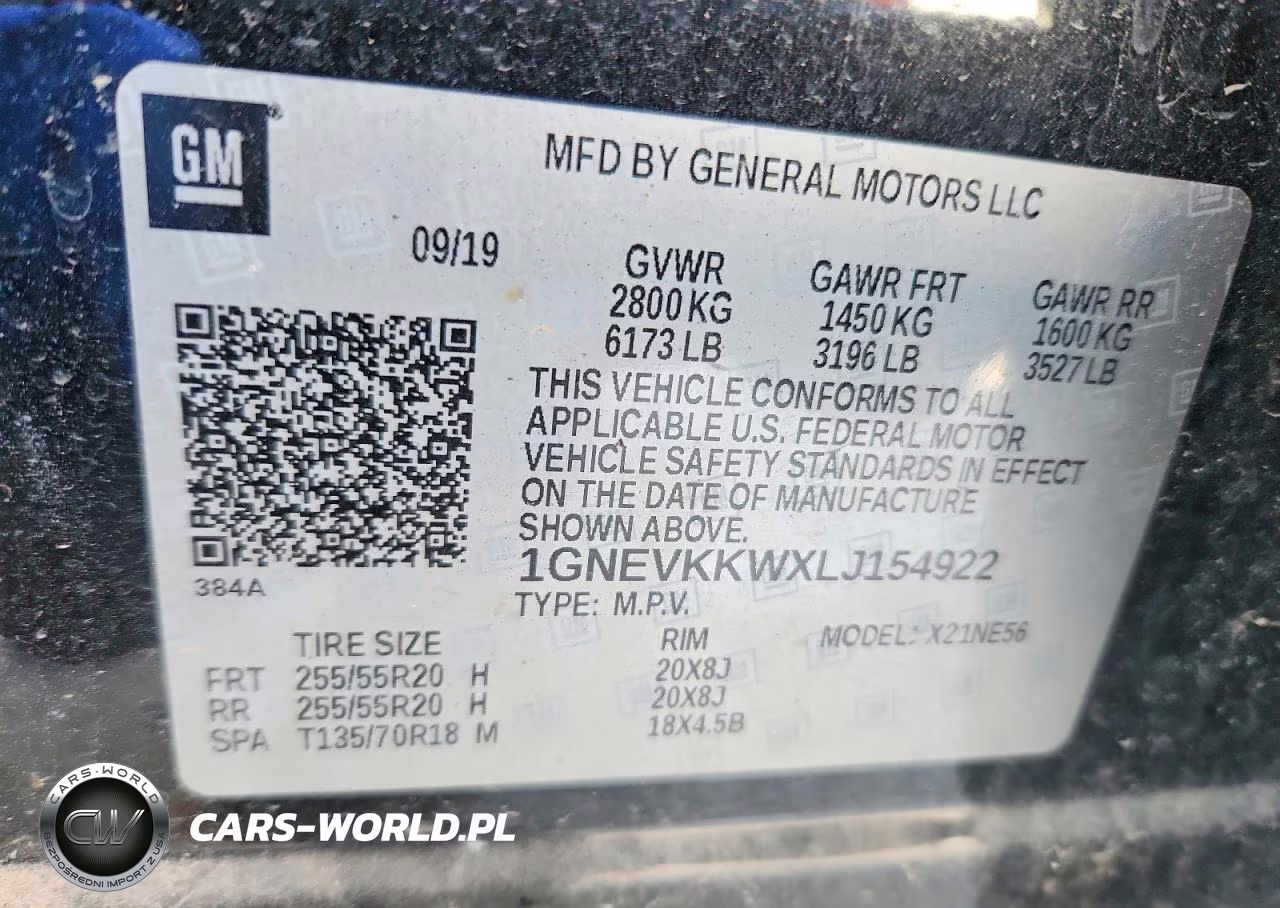 2020 Chevrolet Traverse Premier VIN:1GNEVKKWXLJ154922 - 13