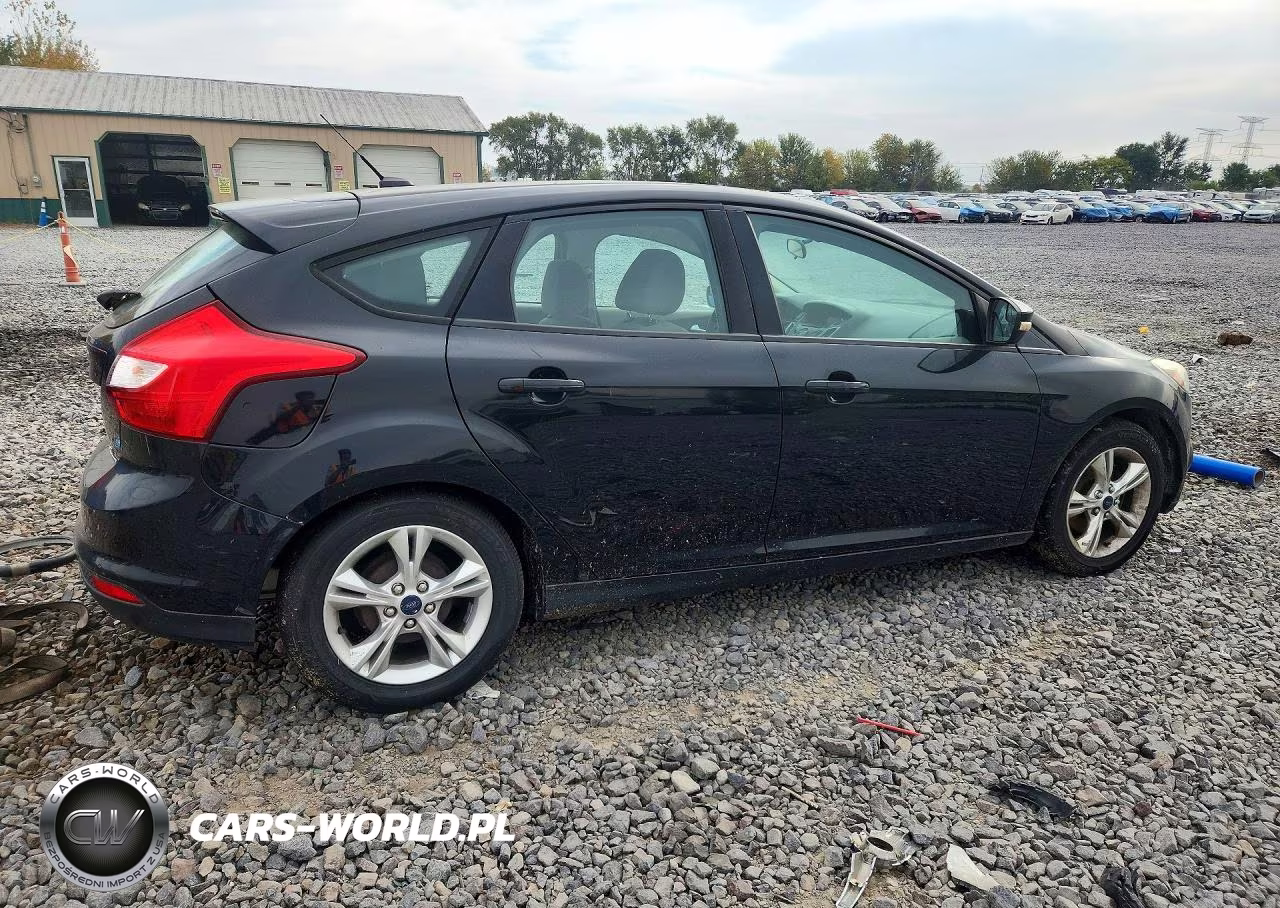 2014 Ford Focus Se VIN:1FADP3K23EL302696 - 3