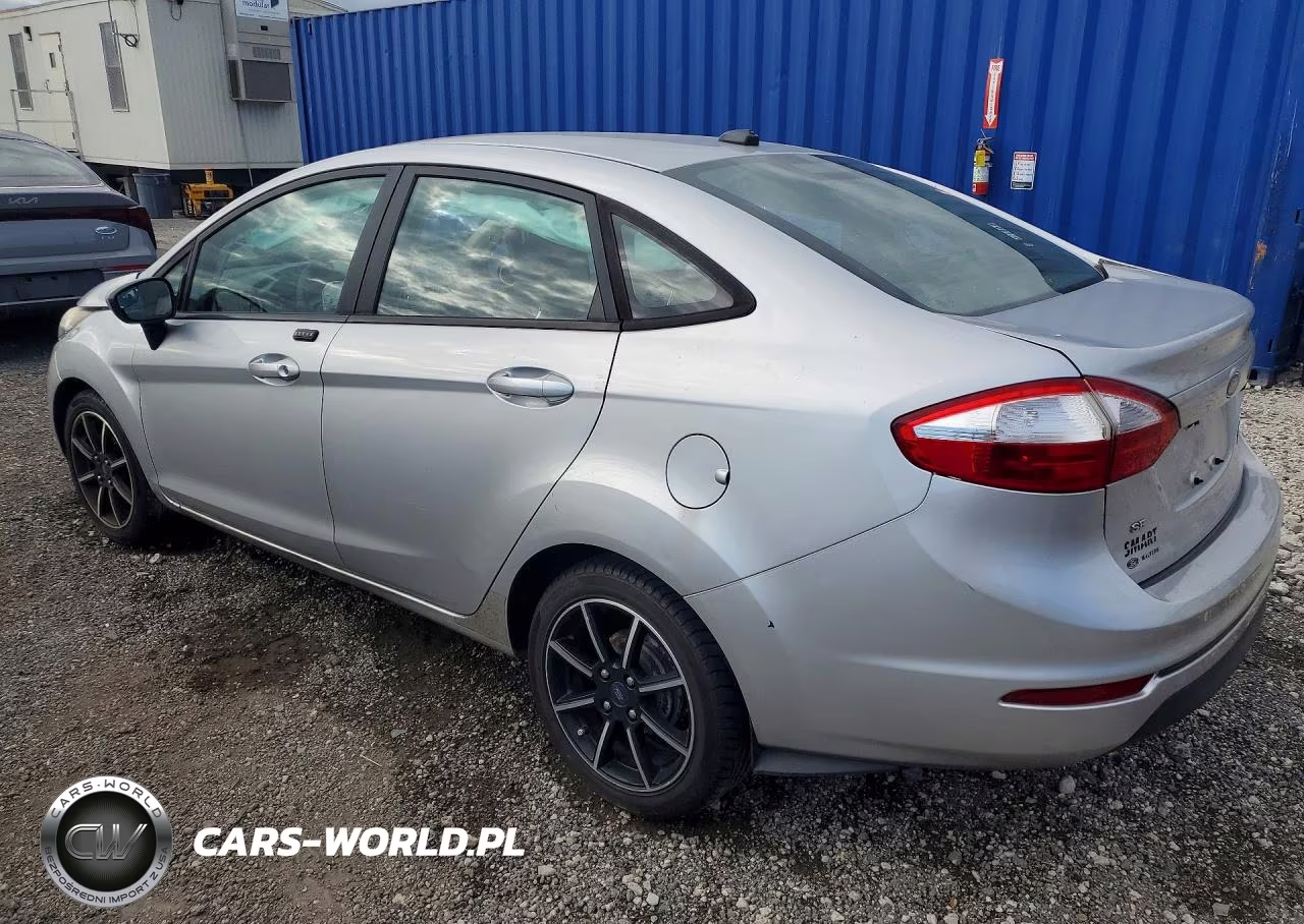 2017 Ford Fiesta Se VIN:3FADP4BJ6HM137081 - 2