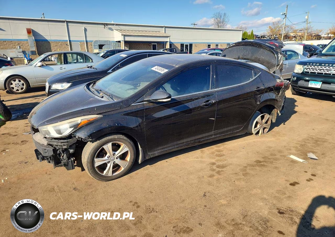 2016 Hyundai Elantra Value Edition VIN:KMHDH4AE3GU490413 - 1
