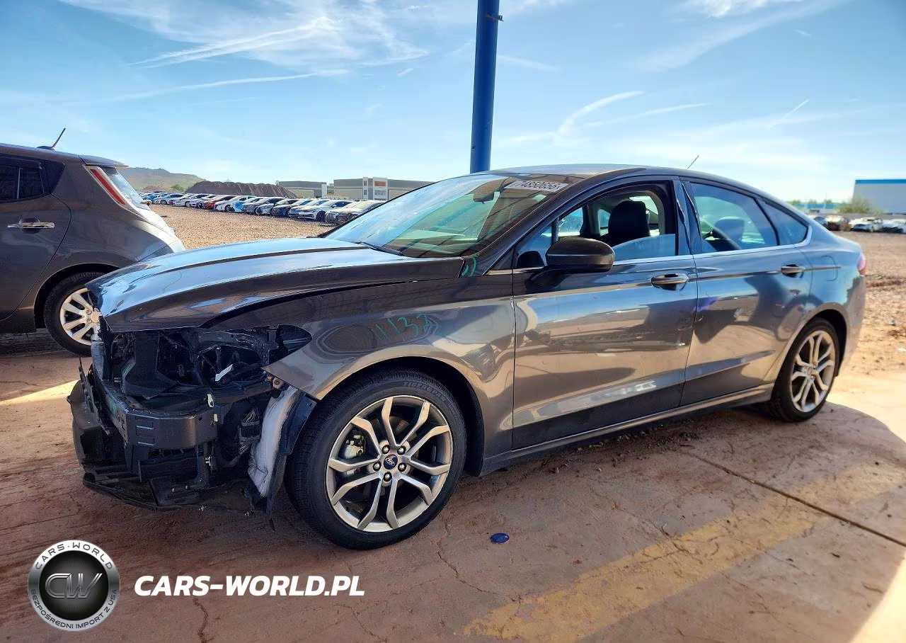 2017 Ford Fusion Se VIN:3FA6P0H76HR343579 - 1