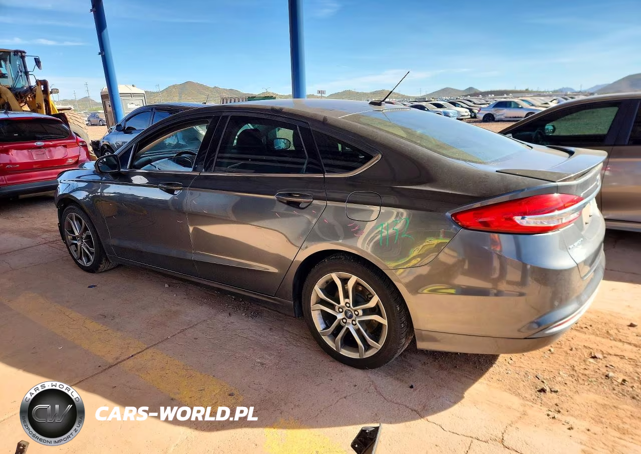 2017 Ford Fusion Se VIN:3FA6P0H76HR343579 - 2