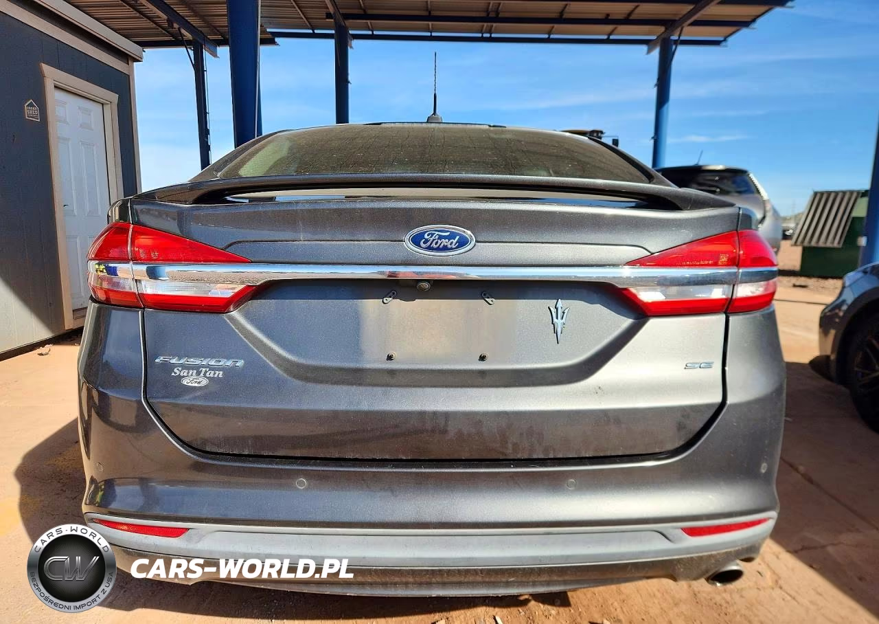 2017 Ford Fusion Se VIN:3FA6P0H76HR343579 - 6