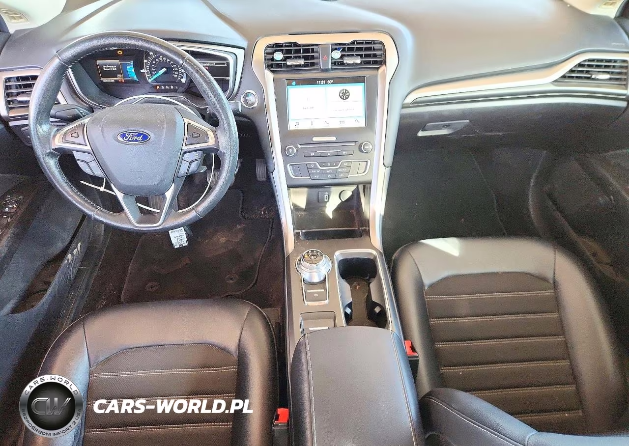 2017 Ford Fusion Se VIN:3FA6P0H76HR343579 - 8
