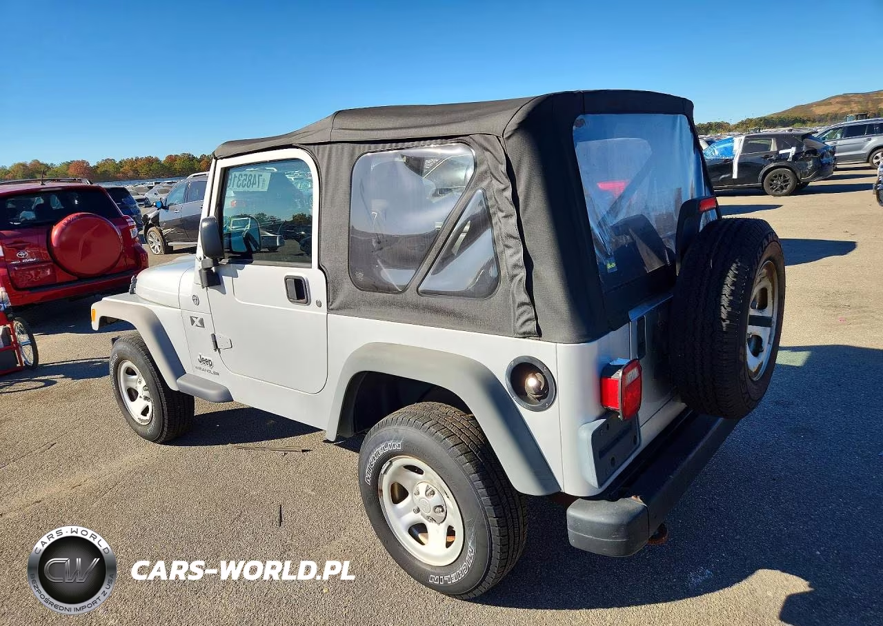 2006 Jeep Wrangler X VIN:1J4FA39S76P735288 - 2