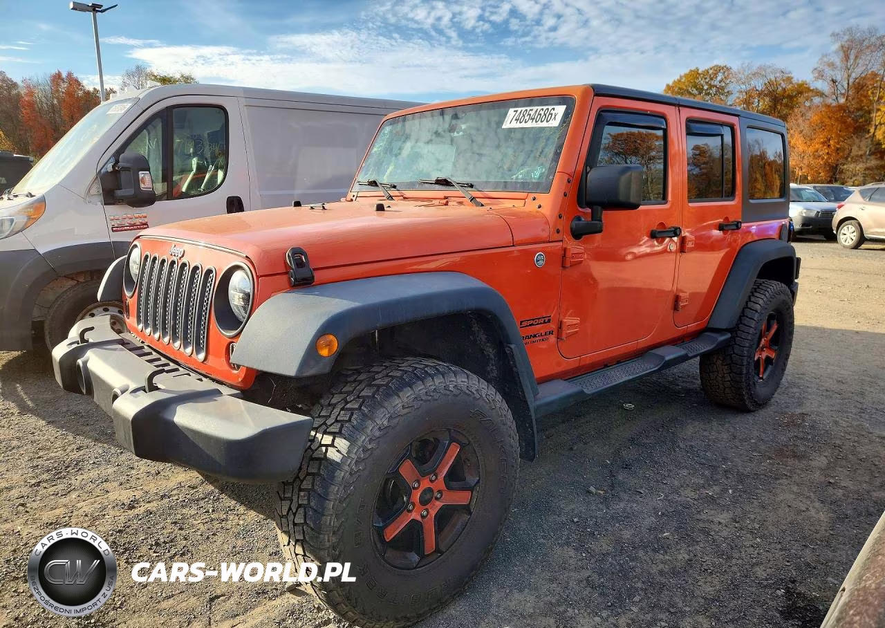 2015 Jeep Wrangler Unlimited Sport VIN:1C4BJWDG5FL631902 - 1