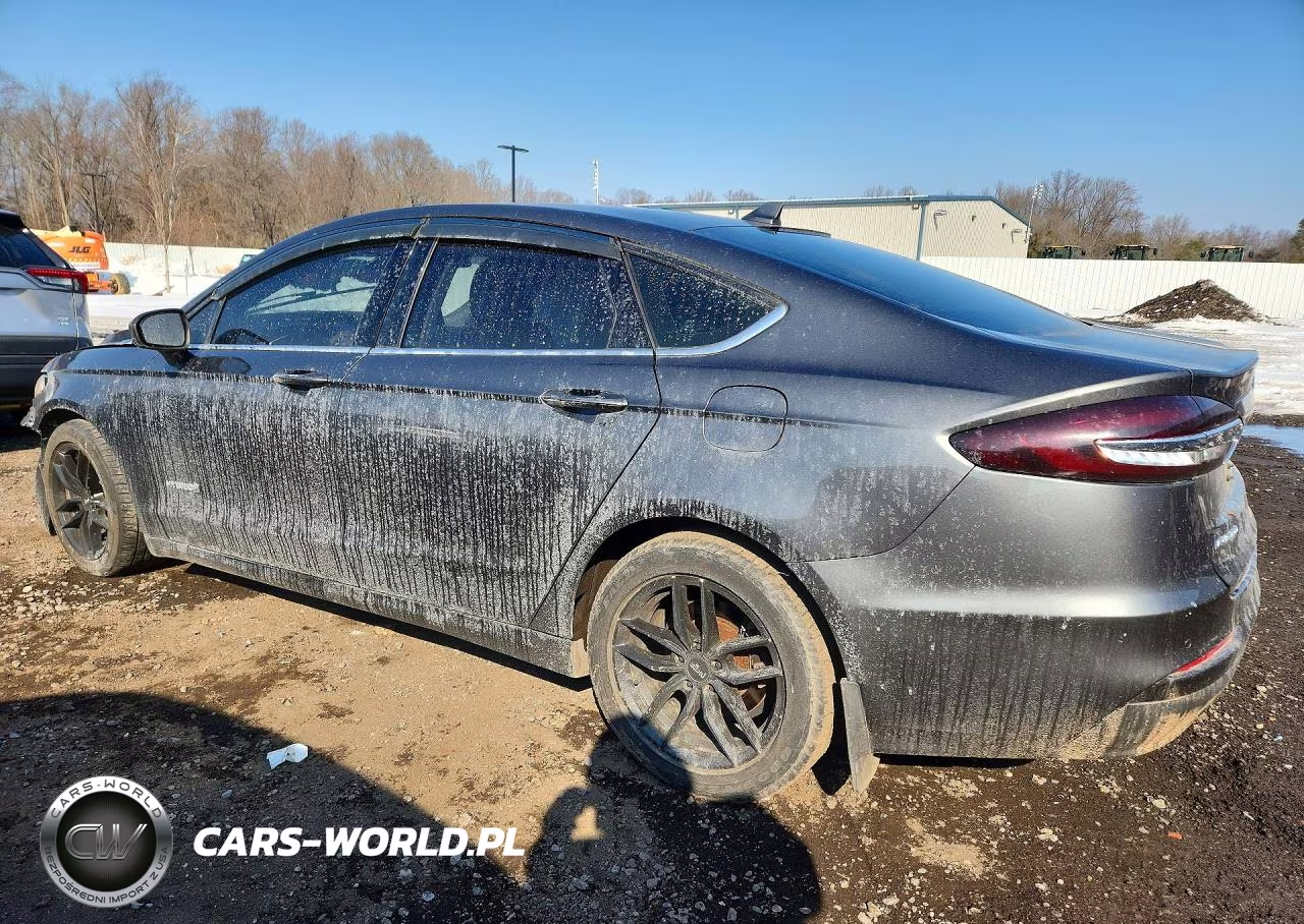 2019 Ford Fusion Se VIN:3FA6P0LU9KR101292 - 2