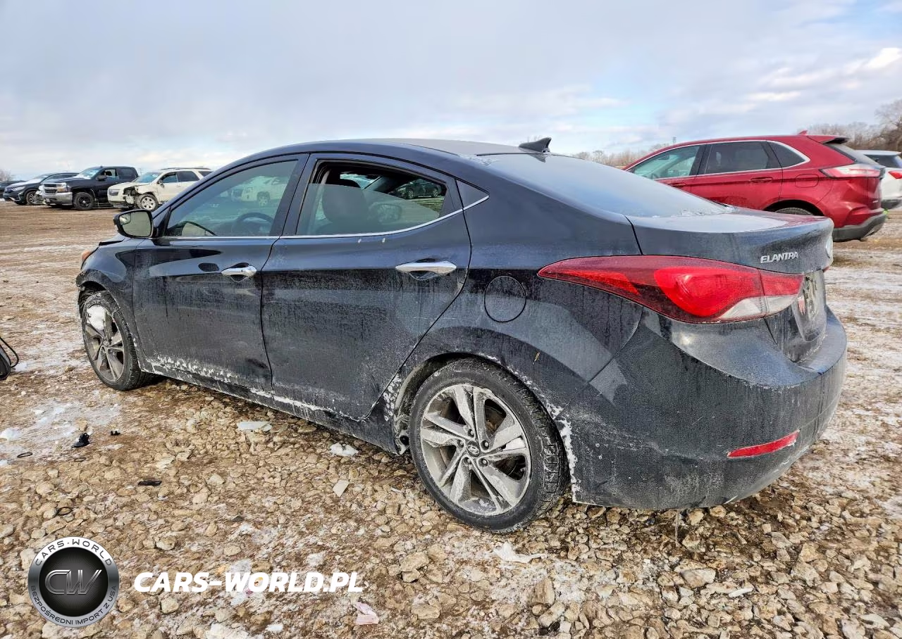 2014 Hyundai Elantra Se VIN:5NPDH4AE1EH453100 - 2