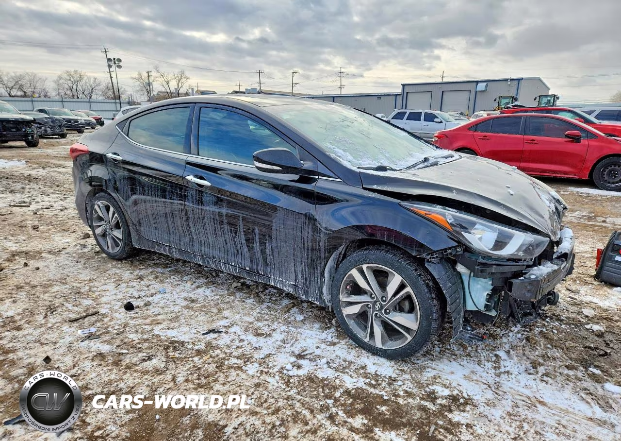 2014 Hyundai Elantra Se VIN:5NPDH4AE1EH453100 - 4
