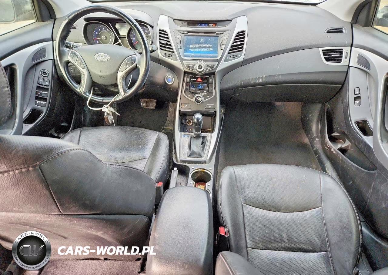 2014 Hyundai Elantra Se VIN:5NPDH4AE1EH453100 - 8