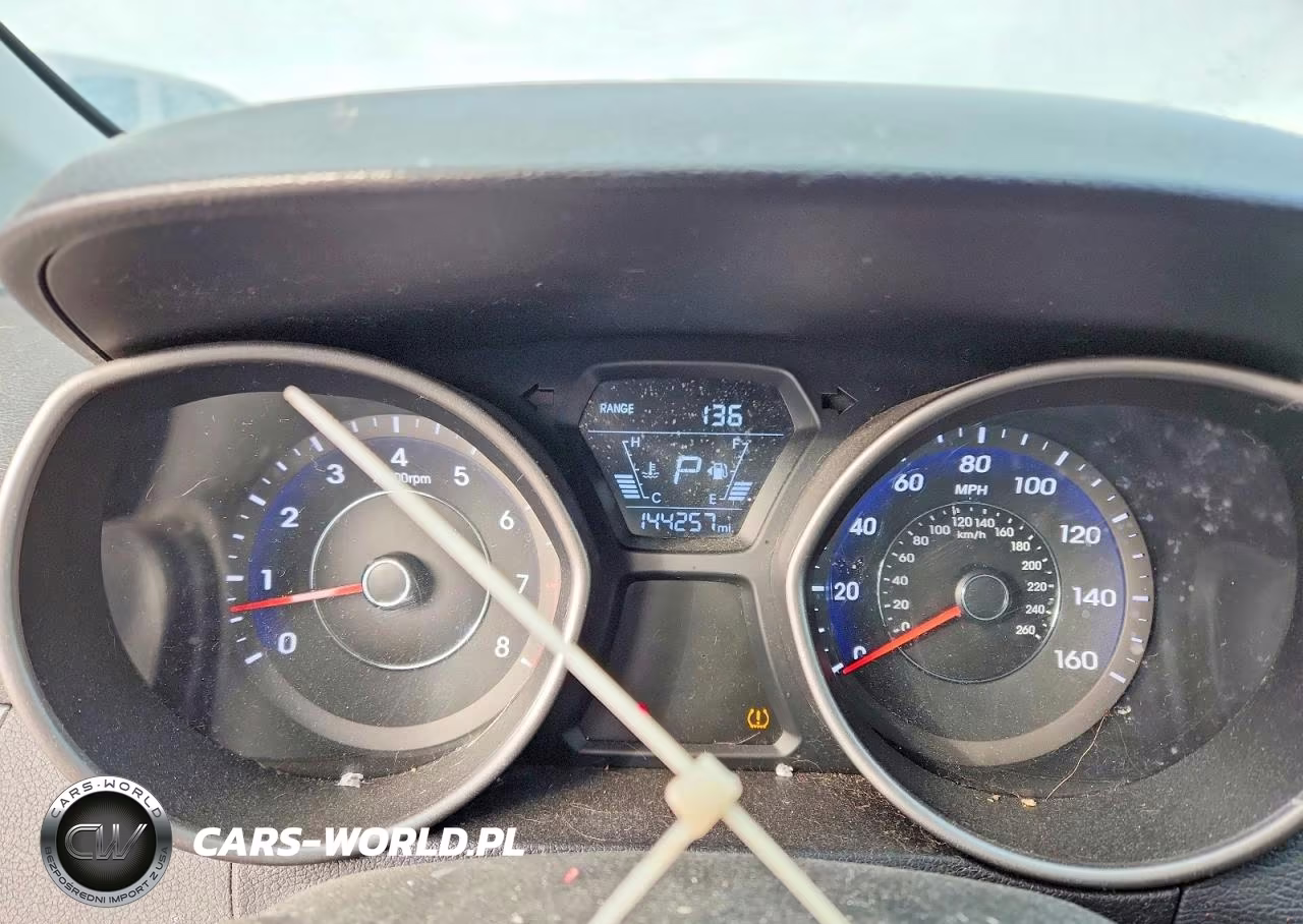 2014 Hyundai Elantra Se VIN:5NPDH4AE1EH453100 - 9