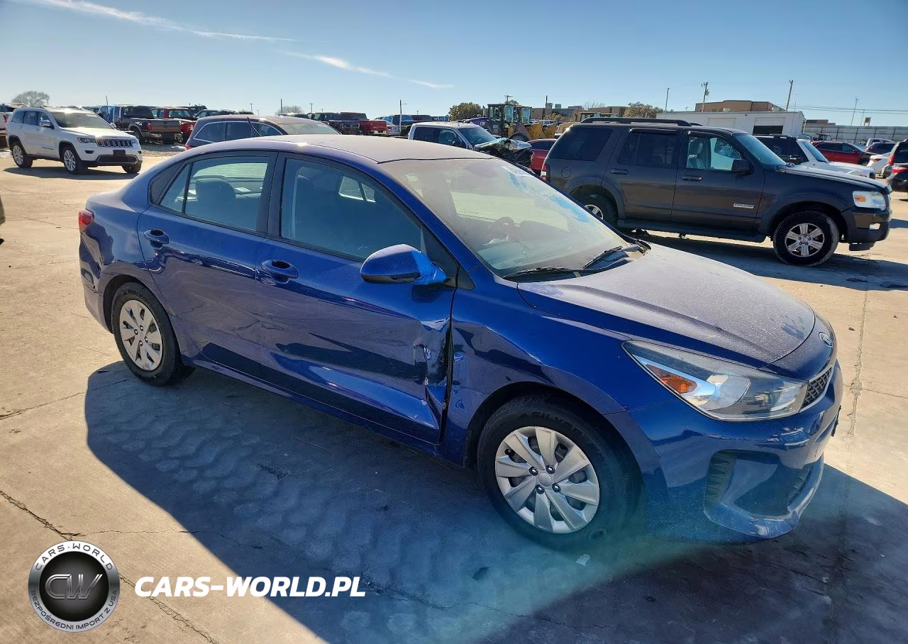 2020 Kia Rio S VIN:3KPA24AD3LE334347 - 4