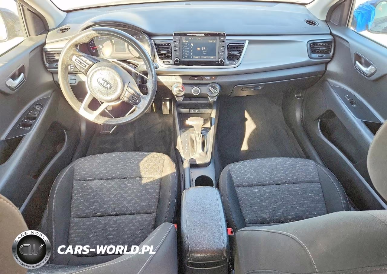 2020 Kia Rio S VIN:3KPA24AD3LE334347 - 8