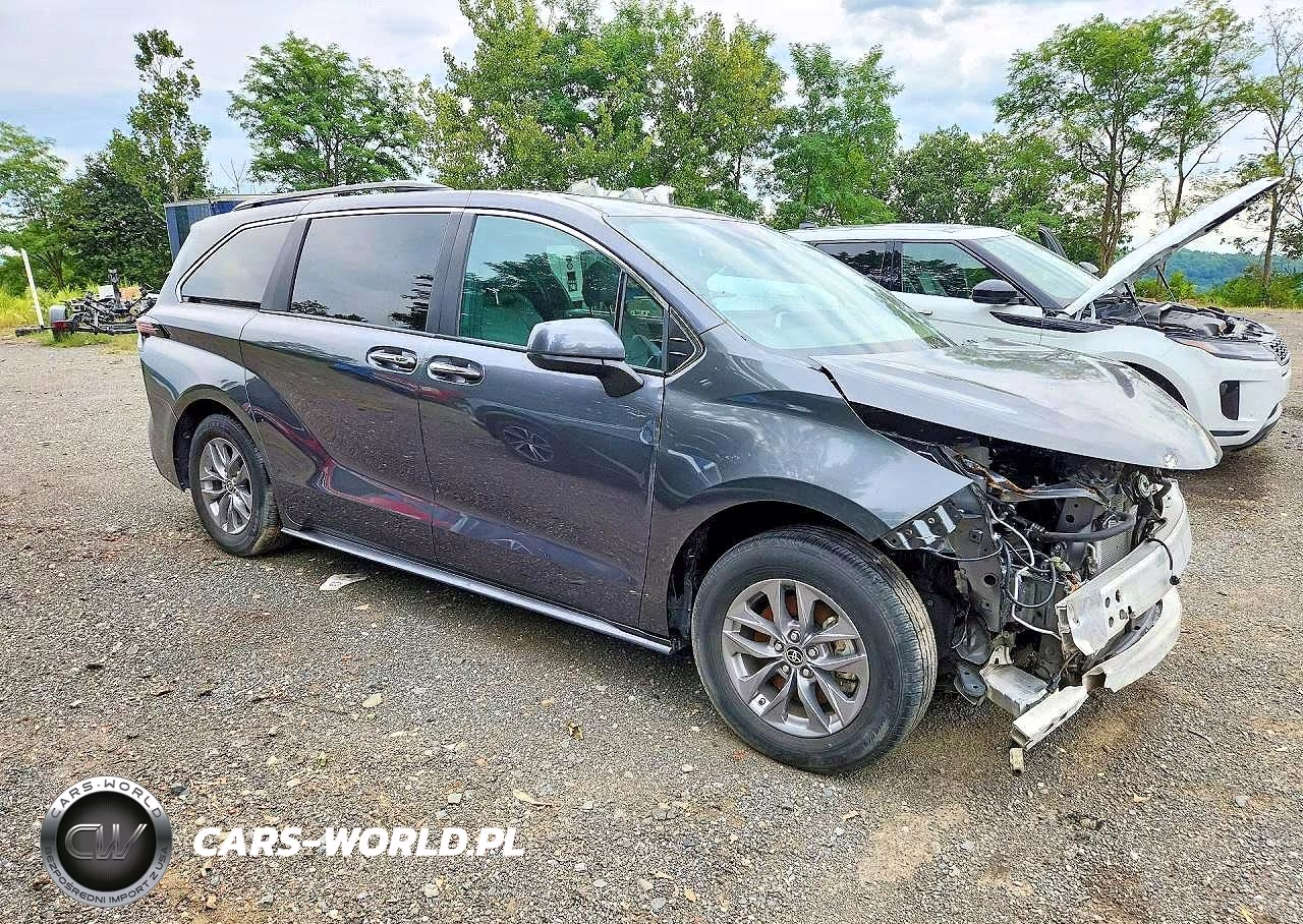 2025 Toyota Sienna Xle VIN:5TDYRKEC6SS242010 - 4