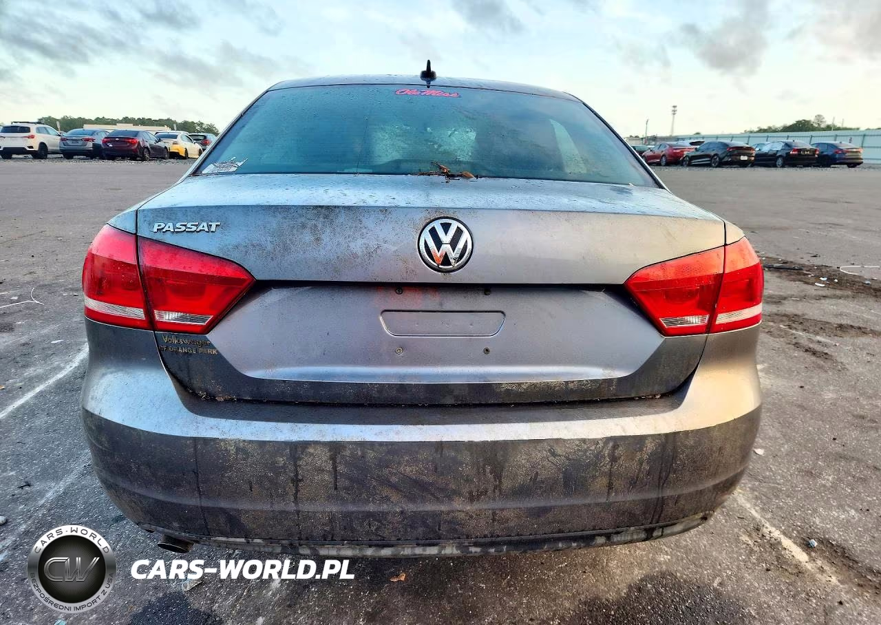 2013 Volkswagen Passat S VIN:1VWAH7A3XDC143702 - 6