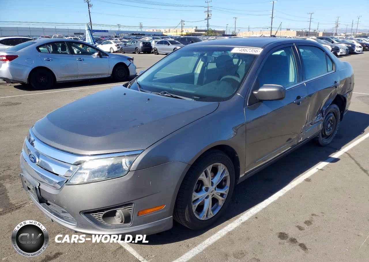2012 Ford Fusion Se VIN:3FAHP0HA5CR125193 - 1