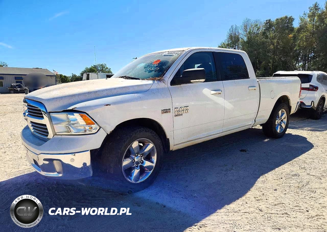 2019 Ram 1500 Classic Slt VIN:1C6RR6TT4KS584990 - 1