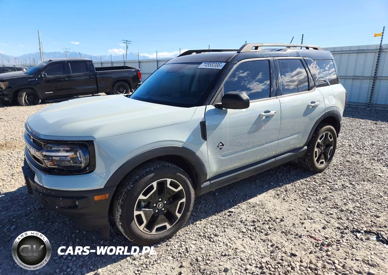 2023 Ford Bronco Sport Outer Banks VIN:3FMCR9C69PRD22102 - 1