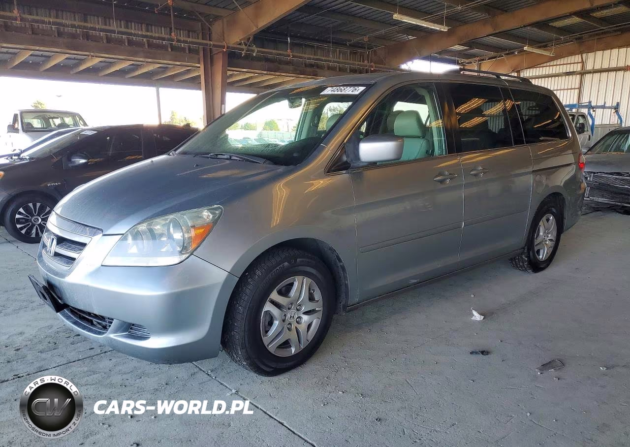 2007 Honda Odyssey Exl VIN:5FNRL38767B135965 - 1