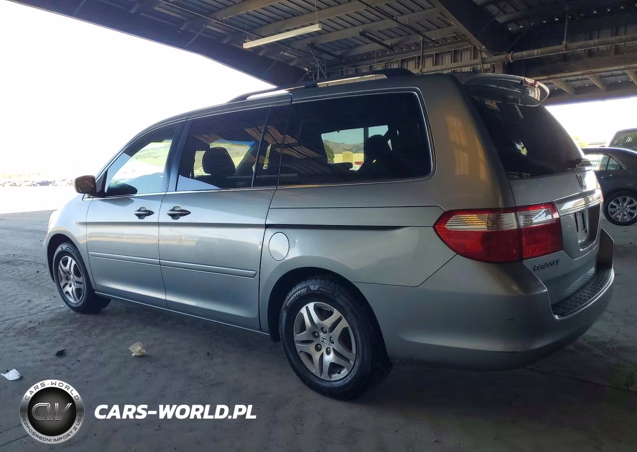 2007 Honda Odyssey Exl VIN:5FNRL38767B135965 - 2
