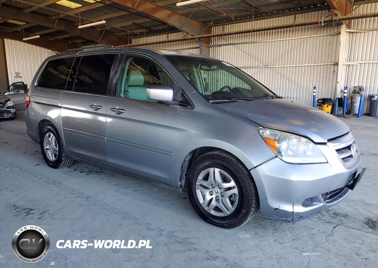 2007 Honda Odyssey Exl VIN:5FNRL38767B135965 - 4