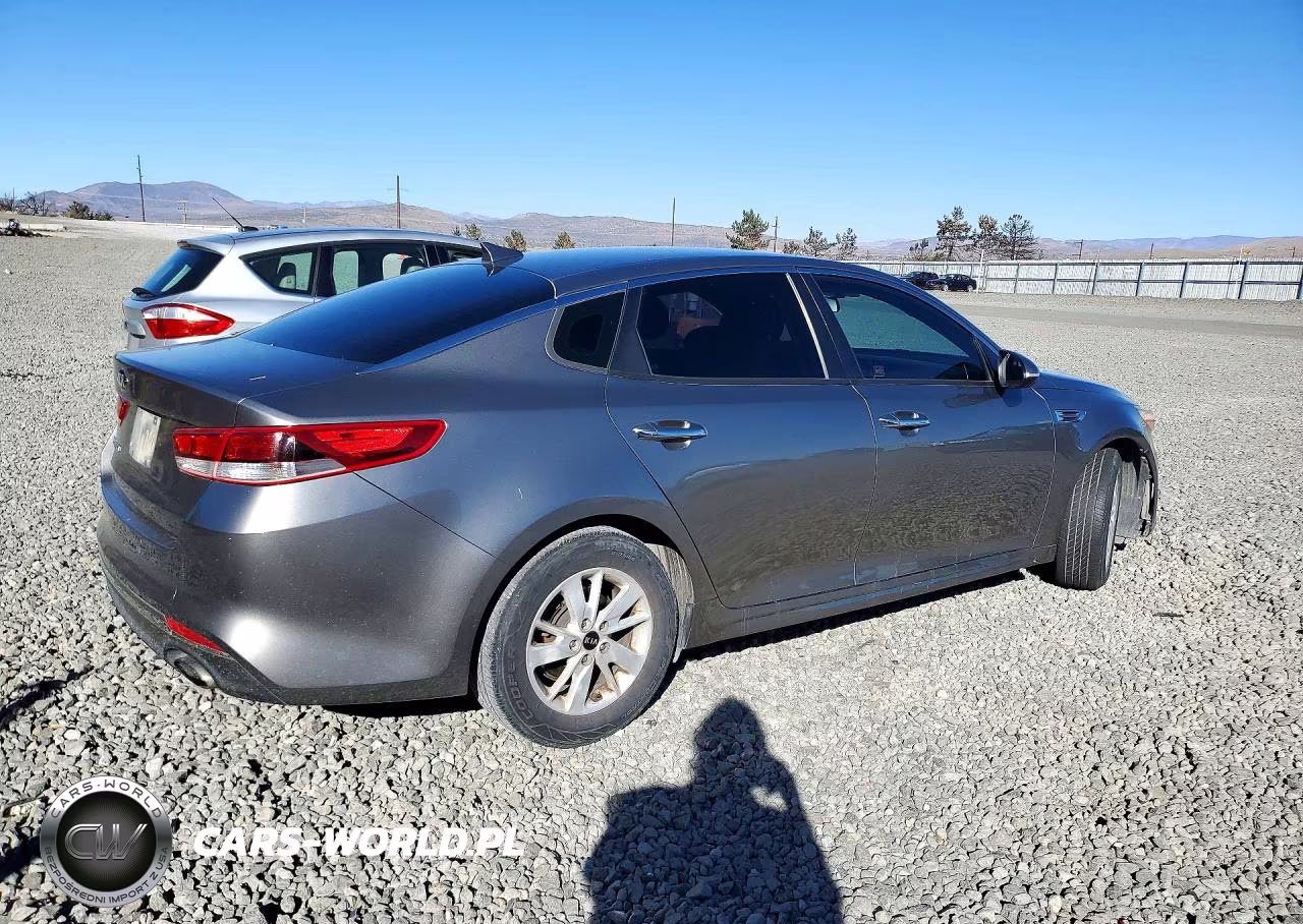 2018 Kia Optima Lx VIN:5XXGT4L39JG187886 - 3