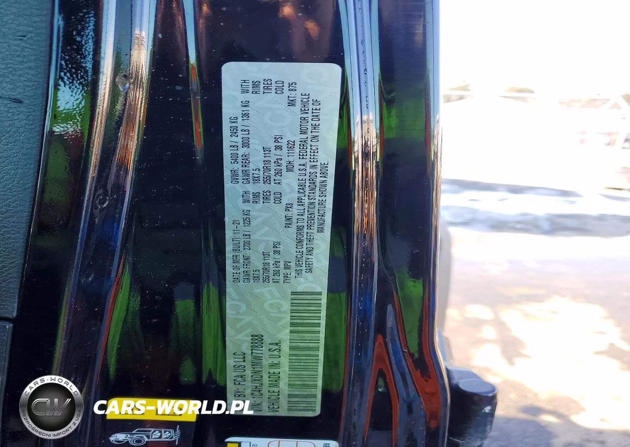 2021 Jeep Wrangler Unlimited Sport VIN:1C4HJXDN1MW778888 - 12