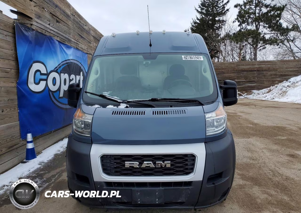 2020 Ram Promaster 3500 Delivery Van VIN:3C6URVJG4LE140524 - 5