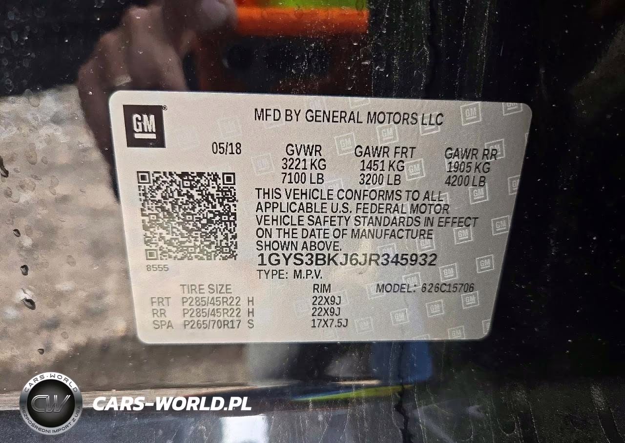 2018 Cadillac Escalade Luxury VIN:1GYS3BKJ6JR345932 - 13