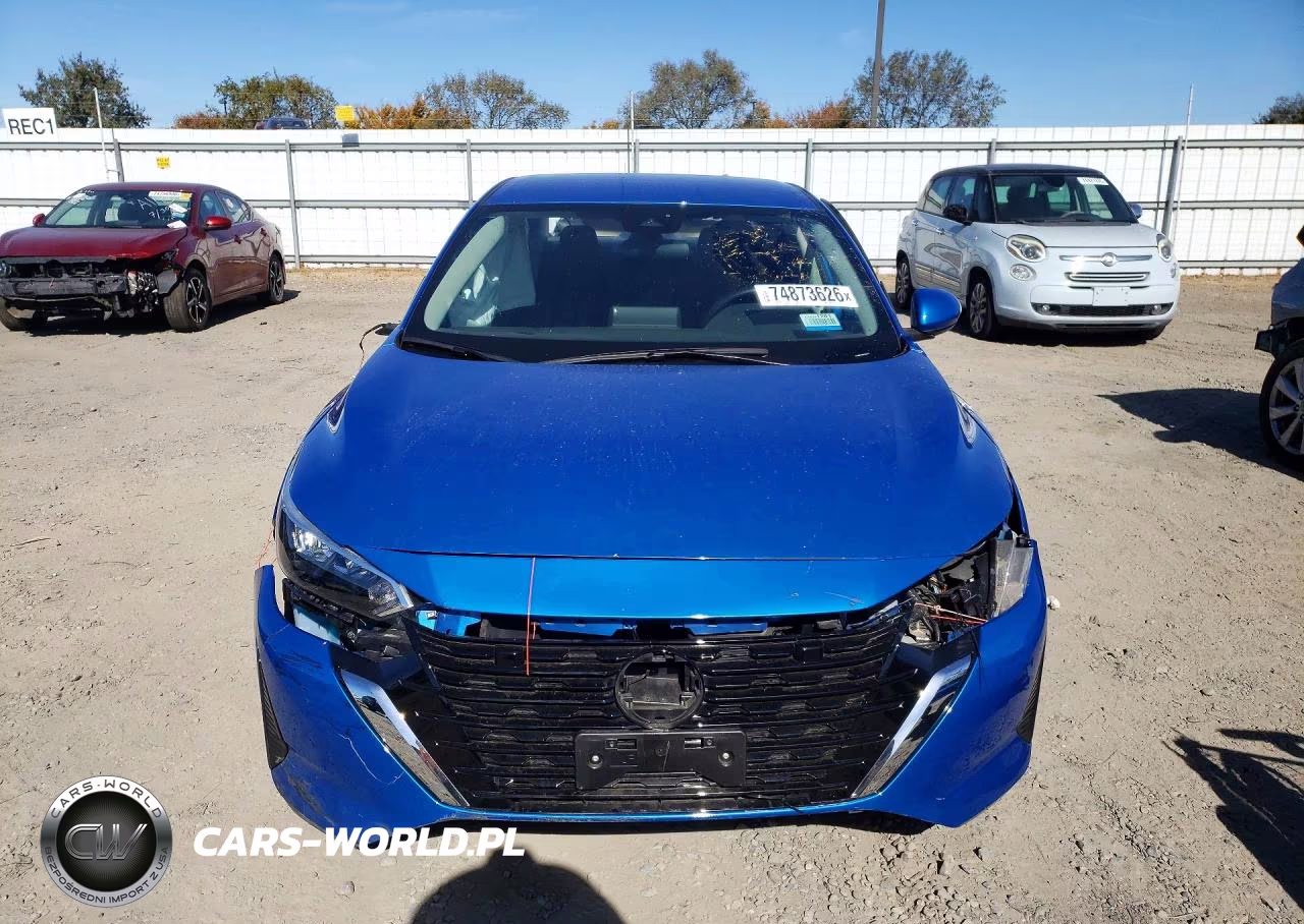 2025 Nissan Sentra Sv VIN:3N1AB8CV8SY250442 - 5