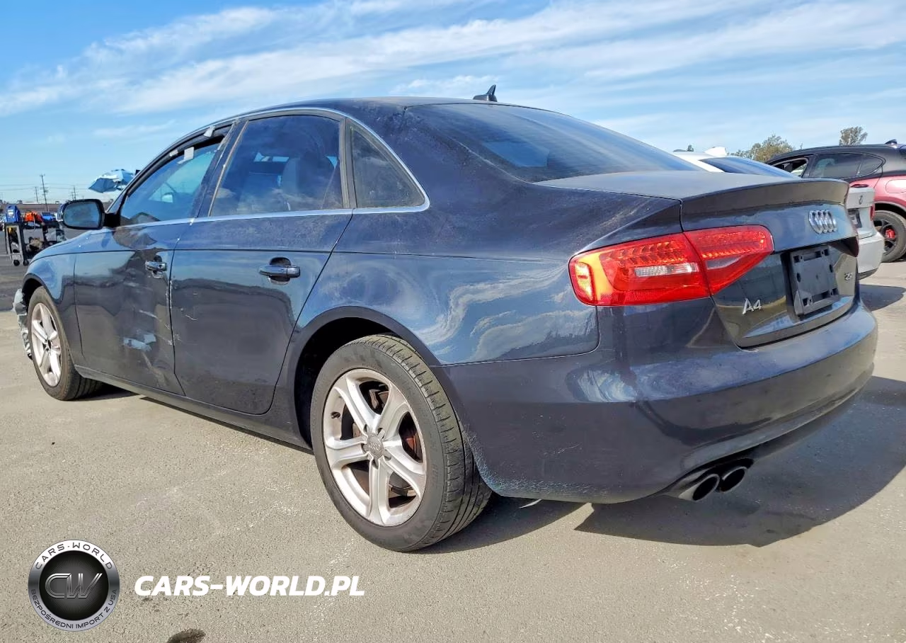 2013 Audi A4 Premium VIN:WAUAFAFL1DN025375 - 2